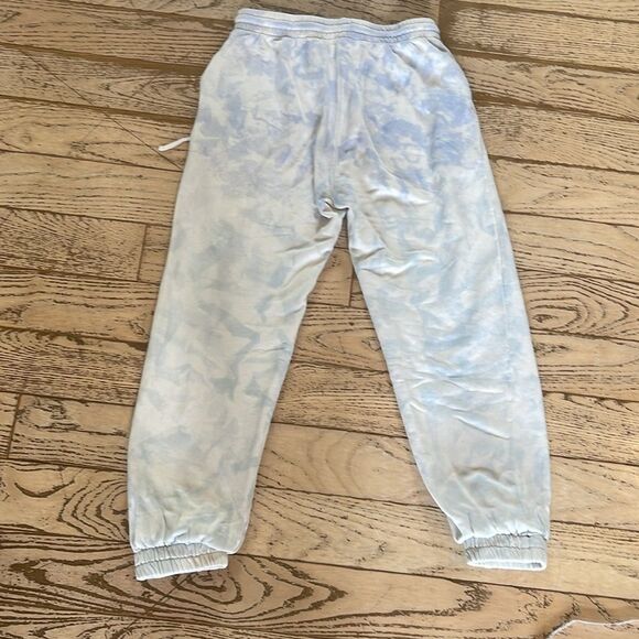 Le Lis blue and white tie dye soft sweatpants L - Picture 4 of 9
